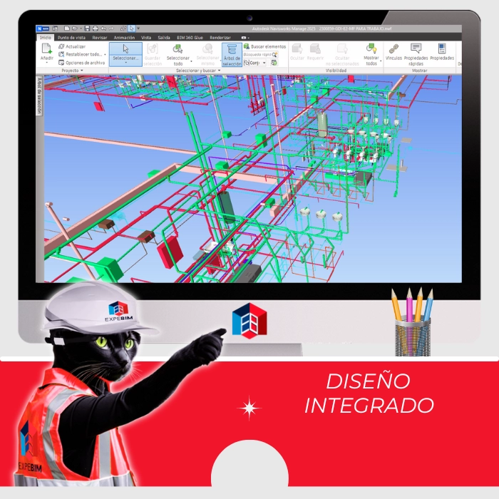 Servicio de Diseño y Modelado BIM, desarrollo de EXPEDIENTES TÉCNICOS de OBRAS